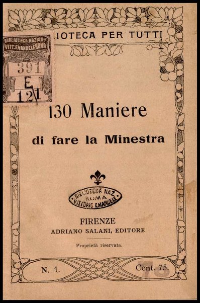 130 maniere di fare la minestra