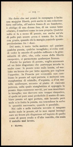 Le buone usanze / Mantea