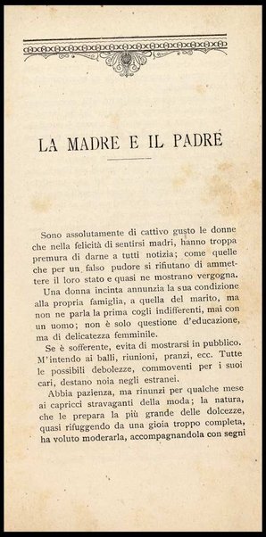 Le buone usanze / Mantea