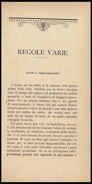 Le buone usanze / Mantea