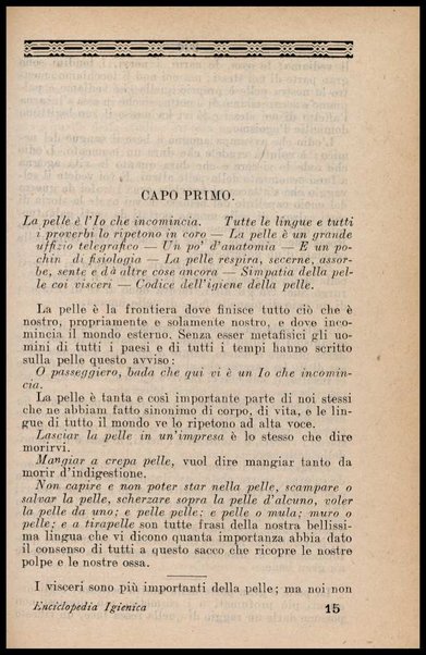 Enciclopedia igienica : Igiene della cucina, della casa, del sangue, della pelle, della Bellezza, del Movimento / Paolo Mantegazza