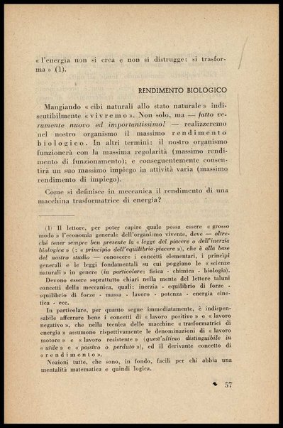 Mangiare per vivere! : Teoria dell'equilibrio piacere. E' un nuovo discorso di fisiologia