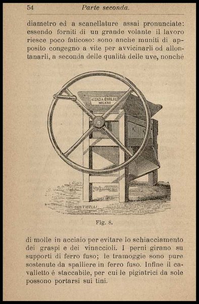 Enologia : (precetti ad uso degli enologi italiani) / riveduta e ampliata da Arnaldo Strucchi ; con una Appendice sul metodo della botte unitaria pei calcoli relativi alle botti circolari, dell'ing. Rinaldo Bassi