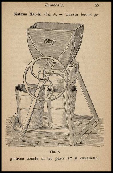 Enologia : (precetti ad uso degli enologi italiani) / riveduta e ampliata da Arnaldo Strucchi ; con una Appendice sul metodo della botte unitaria pei calcoli relativi alle botti circolari, dell'ing. Rinaldo Bassi