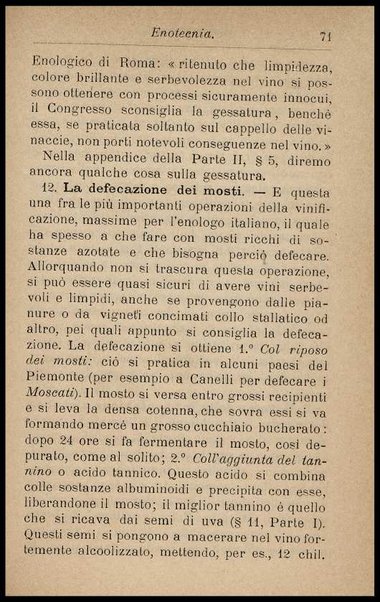 Enologia : (precetti ad uso degli enologi italiani) / riveduta e ampliata da Arnaldo Strucchi ; con una Appendice sul metodo della botte unitaria pei calcoli relativi alle botti circolari, dell'ing. Rinaldo Bassi