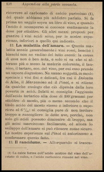 Enologia : (precetti ad uso degli enologi italiani) / riveduta e ampliata da Arnaldo Strucchi ; con una Appendice sul metodo della botte unitaria pei calcoli relativi alle botti circolari, dell'ing. Rinaldo Bassi