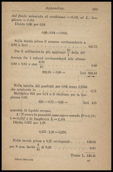 Enologia : (precetti ad uso degli enologi italiani) / riveduta e ampliata da Arnaldo Strucchi ; con una Appendice sul metodo della botte unitaria pei calcoli relativi alle botti circolari, dell'ing. Rinaldo Bassi