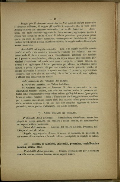 Contributo alla tossicologia di guerra : avvelenamento delle acque / Gilberto Mei Gentilucci