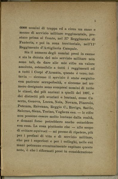 Gl'inabili e la Guerra : statistica e note / Alfredo Moscariello