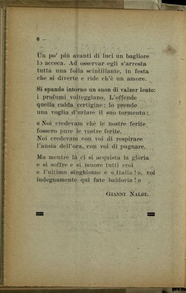 Contrasti / Gianni Naldi. Idealità nostre