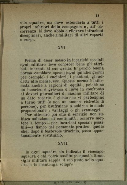 Consigli pratici per comandare la compagnia