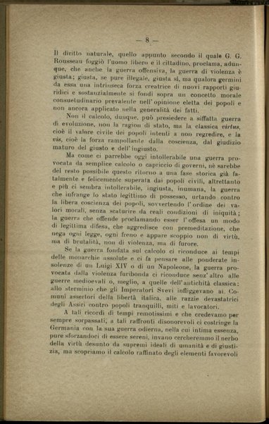 I valori morali della guerra presente : conferenza tenuta agli alunni del R. Istituto Tecnico Carlo Matteucci il 5 aprile 1916 per chiusura di un corso di lezioni storico-geografiche intorno alle cause della guerra europea / Giovanni Natali