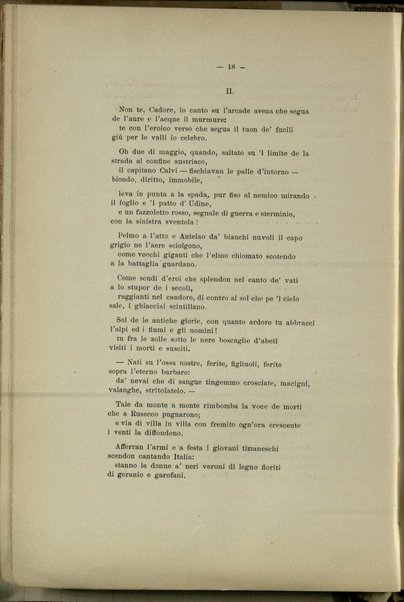 Conferenze pronunciate dai professori Alessandro Oldrini e Oreste Ferrara