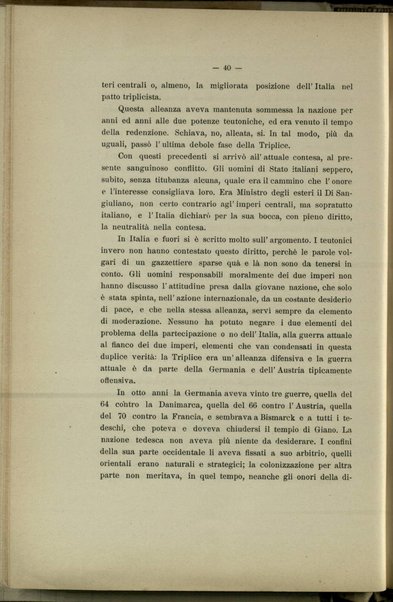 Conferenze pronunciate dai professori Alessandro Oldrini e Oreste Ferrara