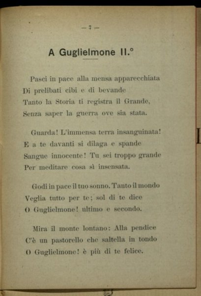 Contro la Guerra : Sonetti / Ireneo Pimpinelli