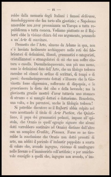 L'arte di convitare spiegata al popolo
