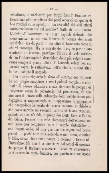 L'arte di convitare spiegata al popolo