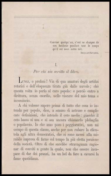 L'arte di convitare spiegata al popolo