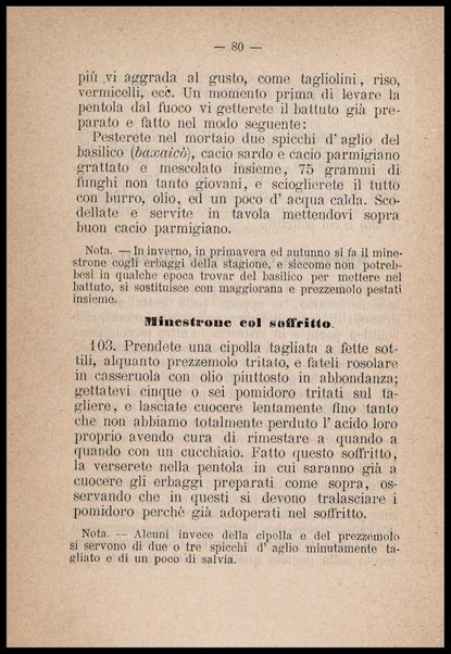 La cuciniera genovese, ossia La vera maniera di cucinare alla genovese ravioli, lasagne, tagliolini ... / compilata da [Gio. Batta e Giovanni] padre e figlio Ratto