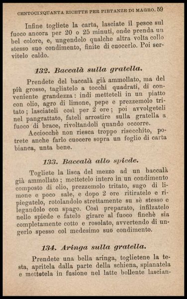 150 ricette per pietanze di magro
