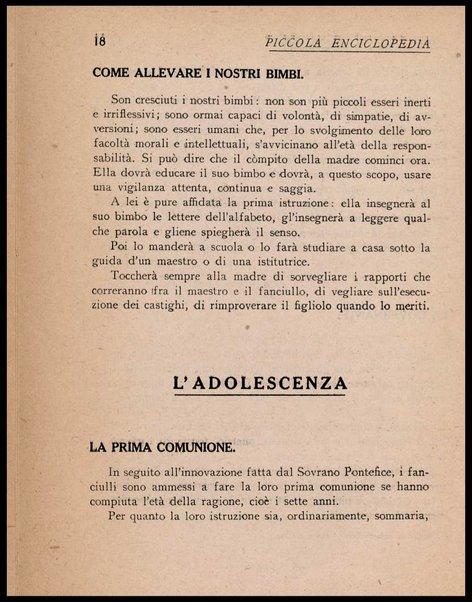 Piccola enciclopedia delle buone usanze