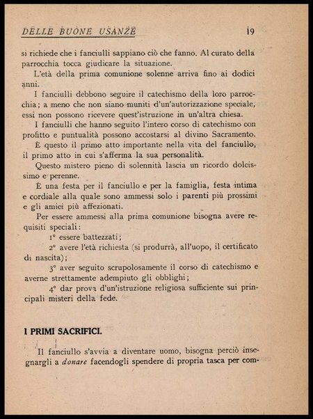 Piccola enciclopedia delle buone usanze