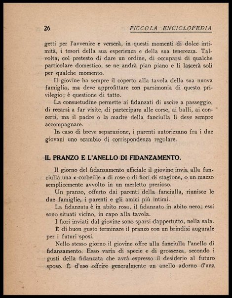 Piccola enciclopedia delle buone usanze