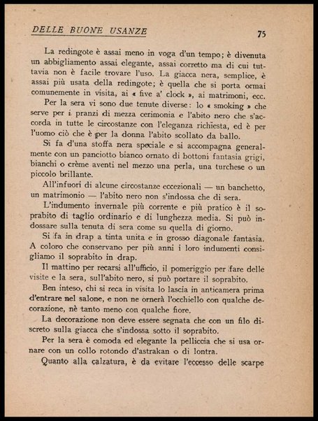 Piccola enciclopedia delle buone usanze