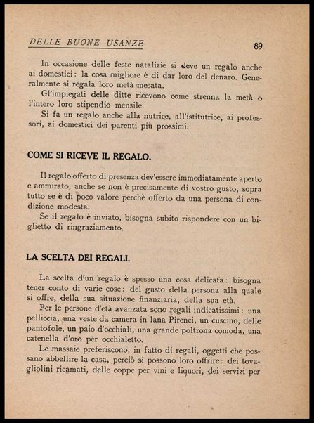 Piccola enciclopedia delle buone usanze