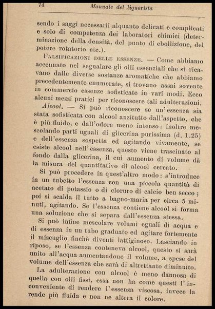 Manuale del liquorista : 1450 ricette pratiche / Antonio Rossi