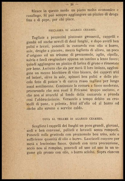 Gastromicologia, ossia Nozioni popolari sopra una gran parte delle migliori specie di funghi mangerecci, sul modo di cucinarli e conservarli : memoria / di Rossi Clemente