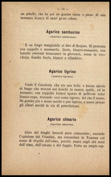 Gastromicologia, ossia Nozioni popolari sopra una gran parte delle migliori specie di funghi mangerecci, sul modo di cucinarli e conservarli : memoria / di Rossi Clemente