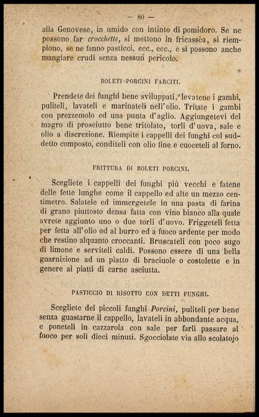 Gastromicologia, ossia Nozioni popolari sopra una gran parte delle migliori specie di funghi mangerecci, sul modo di cucinarli e conservarli : memoria / di Rossi Clemente