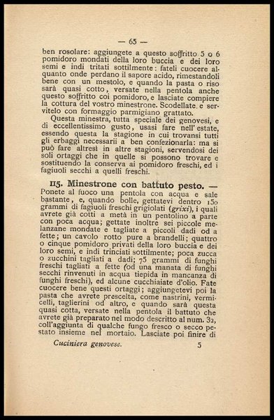 La vera cuciniera Genovese, facile ed economica, ossia maniera di preparare e cuocere ogni sorta di vivande all'usanza di Genova [ecc. ]