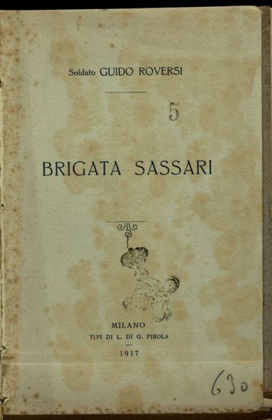 Brigata Sassari / Guido Roversi