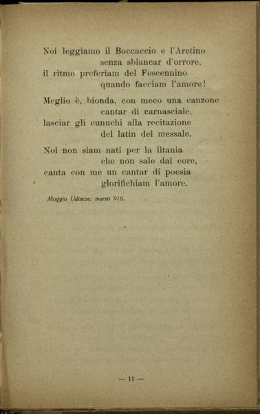 Disarmonie : versi quasi senza prefazione / Giuseppe Seganti