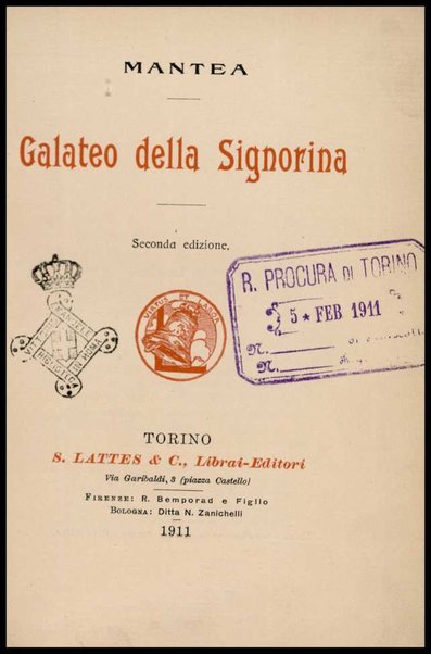 Galateo della signorina