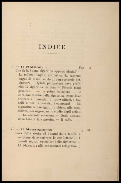 Galateo della signorina