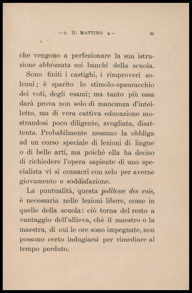 Galateo della signorina