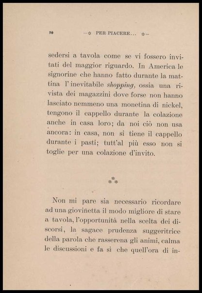 Galateo della signorina