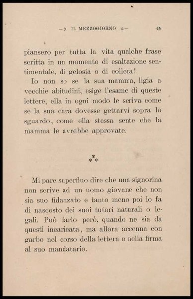 Galateo della signorina