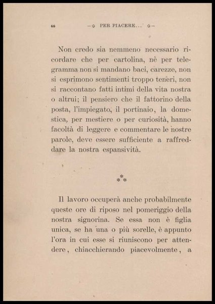 Galateo della signorina