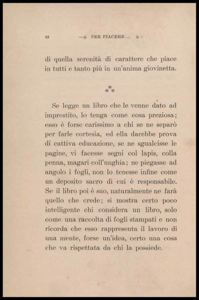 Galateo della signorina