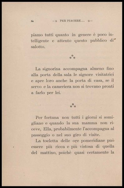 Galateo della signorina