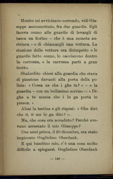 Lettere al mio bambino nei primi mesi di guerra / Arrigo Macchioro