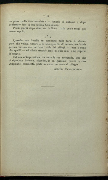 Lauri di gloria : epistolario d'un eroe / lettere del tenente Angelo Campodonico ; a cura di Mario Panizzardi