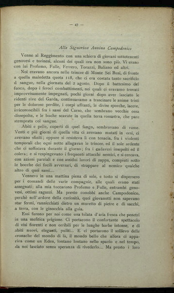 Lauri di gloria : epistolario d'un eroe / lettere del tenente Angelo Campodonico ; a cura di Mario Panizzardi