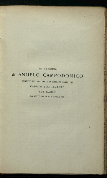 Lauri di gloria : epistolario d'un eroe / lettere del tenente Angelo Campodonico ; a cura di Mario Panizzardi