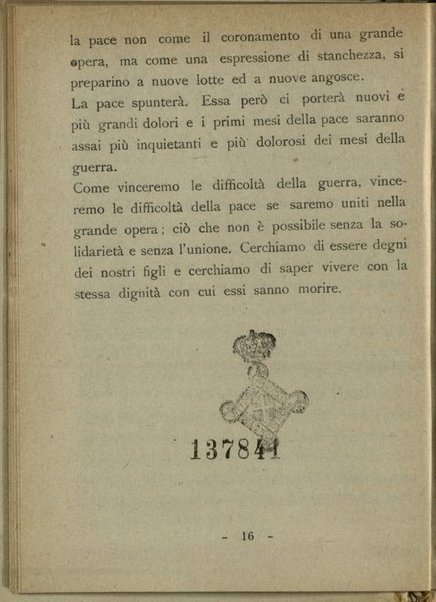 Quinto prestito nazionale di guerra 1918 : discorso dell'onorevole F. Nitti ministro del Tesoro tenuto a Milano il 28 gennaio 1918