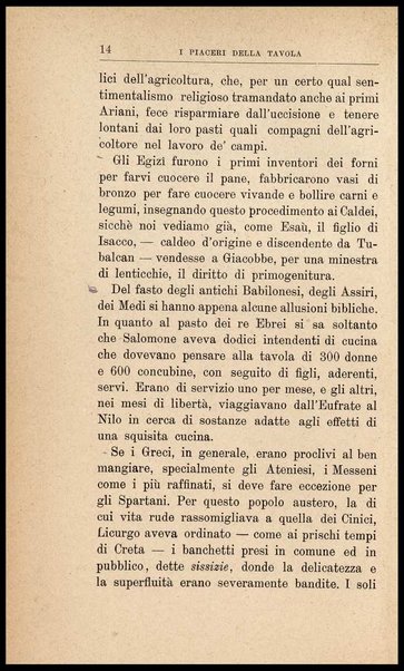 I piaceri della tavola : contributo alla storia della cucina e della mensa / Alberto Cougnet